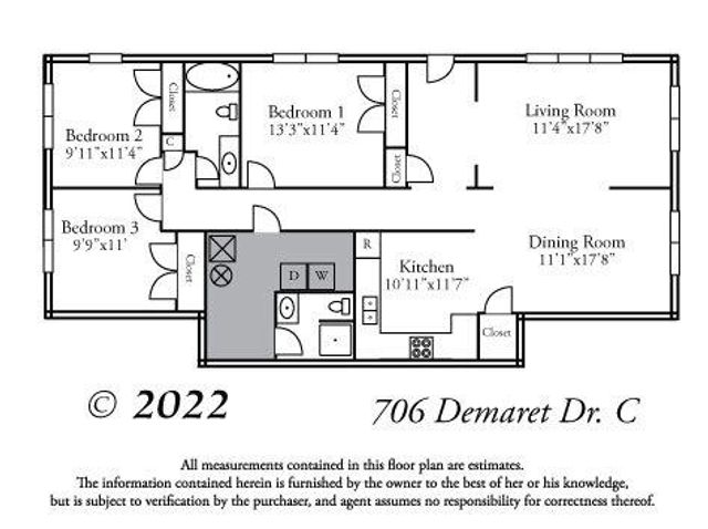 706 DEMARET DR C, Columbia, MO 65202