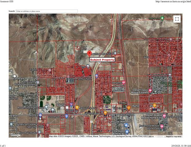 0 Frontage Road, Rosamond, CA 93560