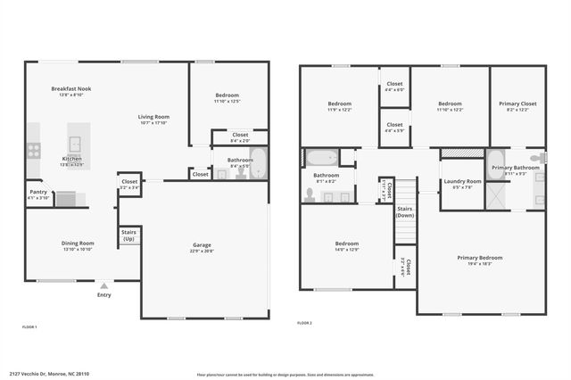 2127 Vecchio Drive, Monroe, NC 28110