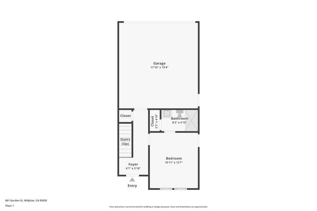 861 Garden Street, Milpitas, CA 95035