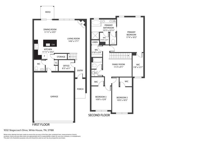 1042 Stagecoach Dr, White House, TN 37188