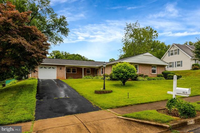 4315 MARKWOOD LN, Fairfax, VA 22033