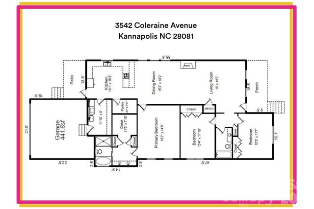 3542 Coleraine Avenue, Kannapolis, NC 28081