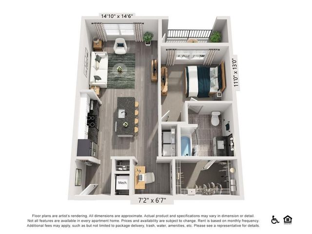 3890 Floyd Road SW B2A, Austell, GA 30106