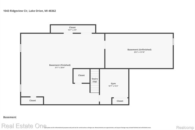 1043 Ridgeview Circle, Orion Charter Township, MI 48362