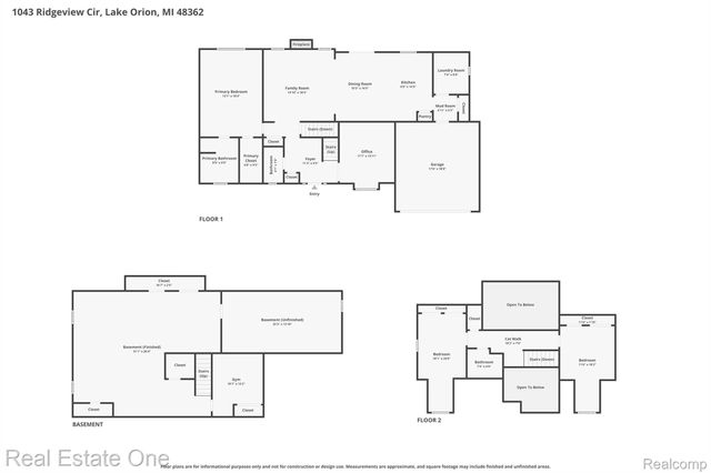 1043 Ridgeview Circle, Orion Charter Township, MI 48362