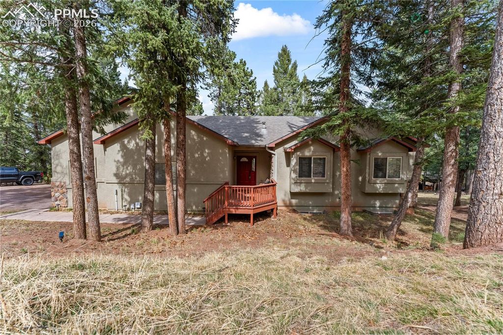 1308 Spruce Ridge Lane, Woodland Park, CO 80863 — exterior