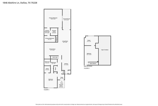 1848 Abshire Lane, Dallas, TX 75228