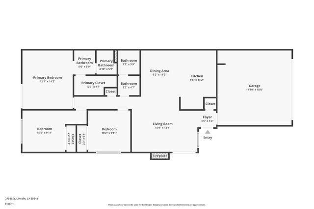 275 R St, Lincoln, CA 95648