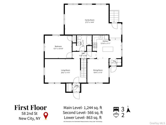 58 Second Street, New City, NY 10956