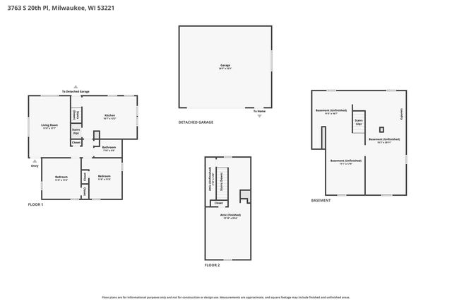 3763 S 20th PLACE, Milwaukee, WI 53221