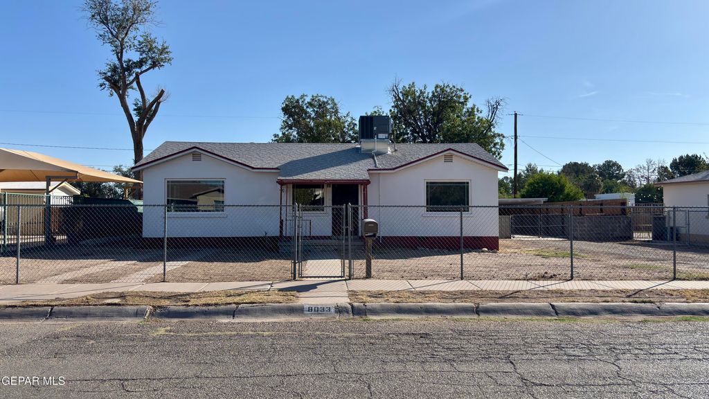 8033 CARPENTER Drive, El Paso, TX 79915