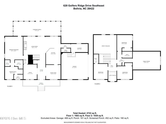 1620 Golfers Ridge Drive SE, Bolivia, NC 28422
