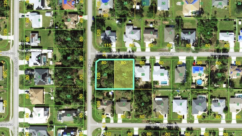 23039 & 23047 AUGUST LOTS 24 & 25 AVENUE, Port Charlotte, FL 33954