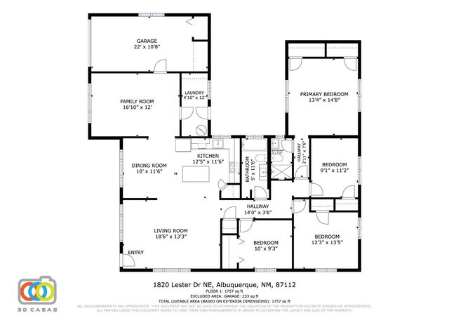 1820 Lester Drive NE Drive NE, Albuquerque, NM 87112