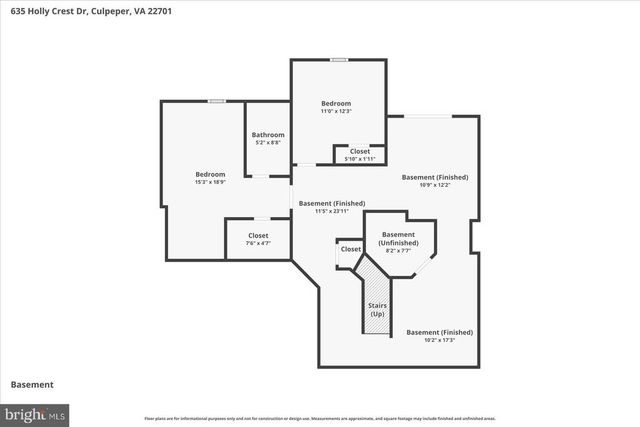 635 HOLLY CREST DR, Culpeper, VA 22701