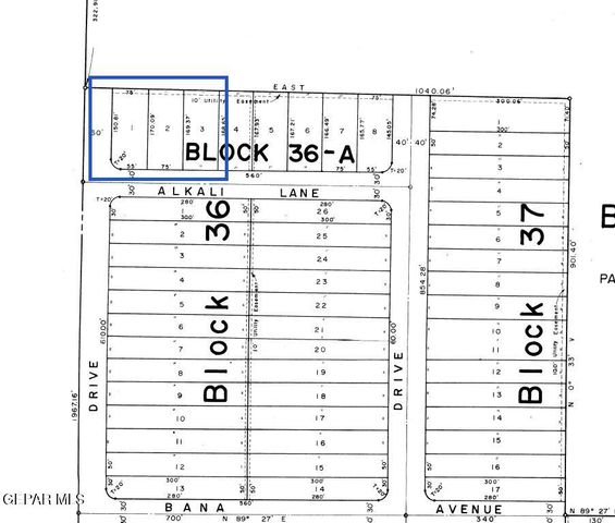 PN-318636 Alkali Lane, El Paso, TX 79938