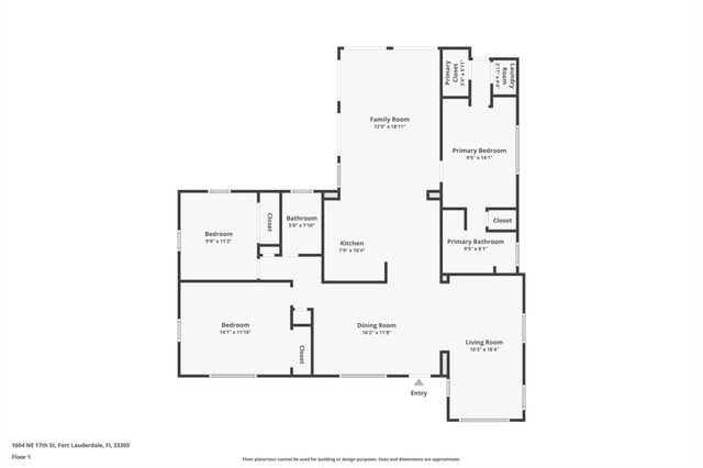 1604 NE 17th St, Fort Lauderdale, FL 33305