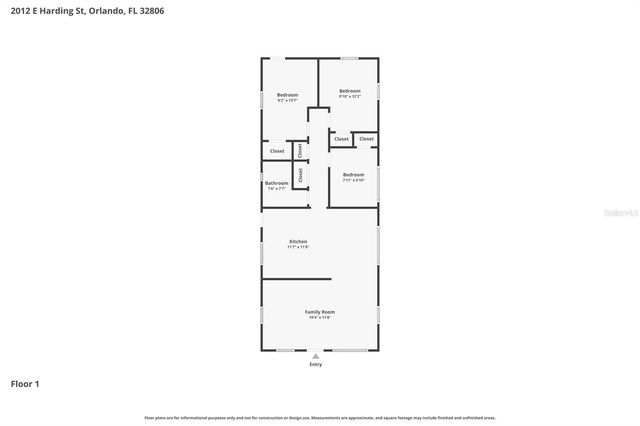 2012 E HARDING STREET, Orlando, FL 32806