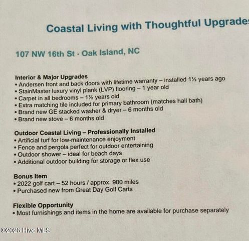 107 NW 16th Street, Oak Island, NC 28465