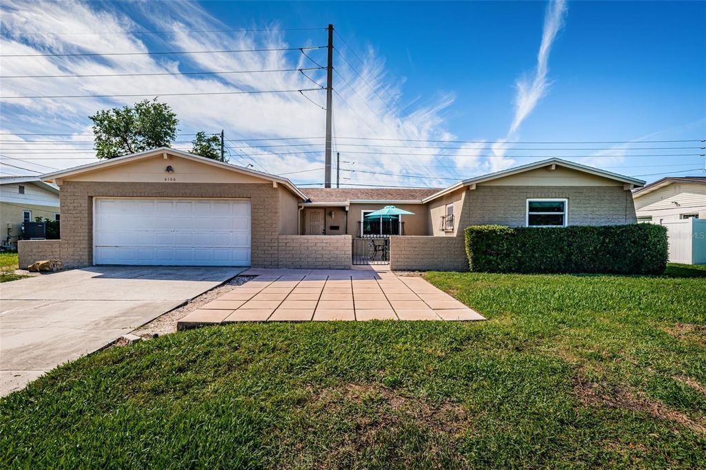 Image 1 of property listing at 4106 53RD AVENUE S, St Petersburg, FL 33711