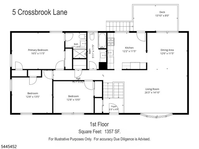 5 Crossbrook Ln, West Caldwell Twp., NJ 07006