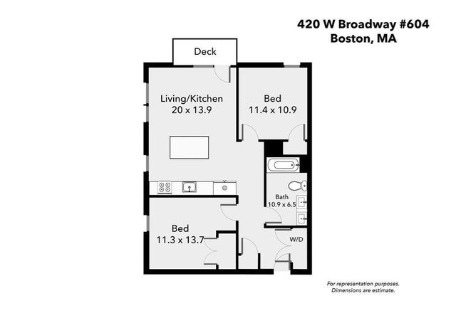 420 W Broadway PH604, Boston, MA 02127