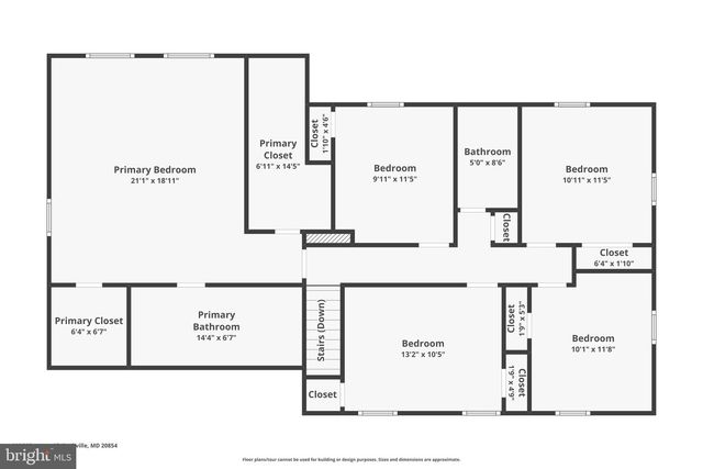 1106 PIPESTEM PL, Potomac, MD 20854