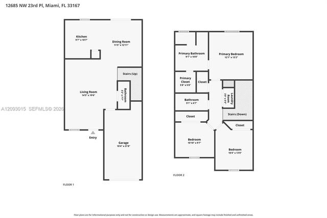 12685 NW 23rd Place, Miami, FL 33167