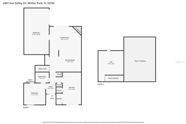 2401 SUN VALLEY CIRCLE 2401, Winter Park, FL 32792