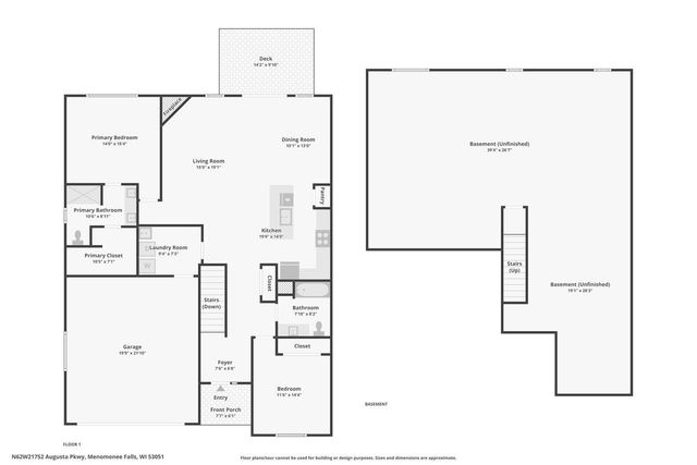 N62W21752 Augusta PARKWAY, Menomonee Falls, WI 53051