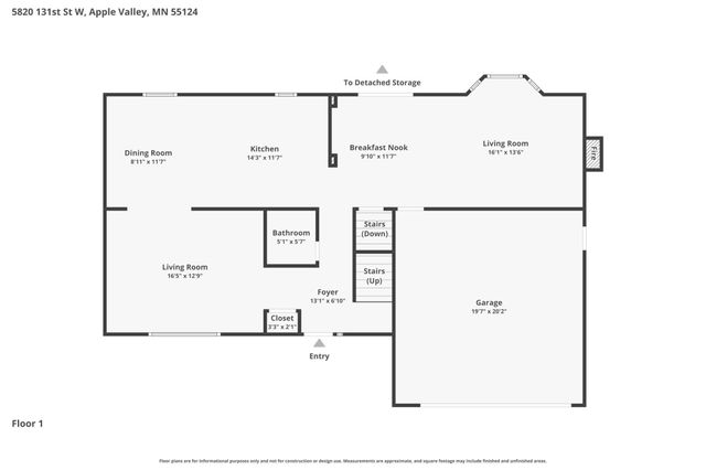 5820 131st Street W, Apple Valley, MN 55124