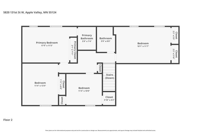 5820 131st Street W, Apple Valley, MN 55124