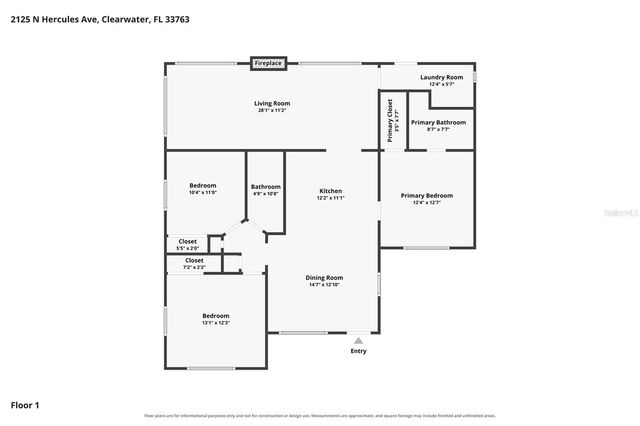 2125 N HERCULES AVENUE, Clearwater, FL 33763