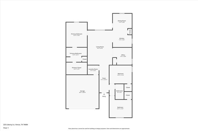 223 Liberty Lane, Venus, TX 76084