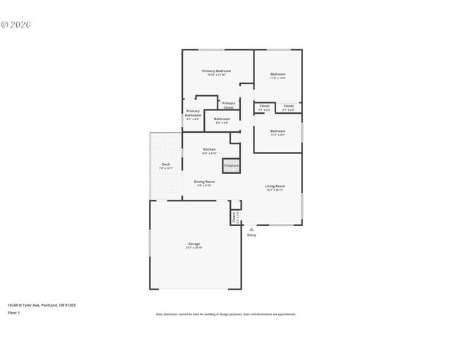 10249 N TYLER Ave, Portland, OR 97203