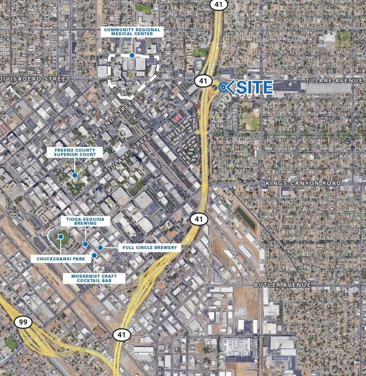 Image 3 of property listing at 2948 Tulare, Fresno, CA 93721