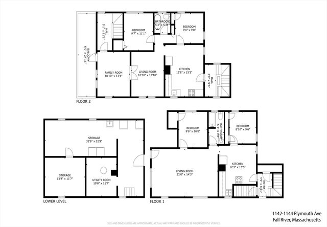 1142-1144 Plymouth Ave, Fall River, MA 02721