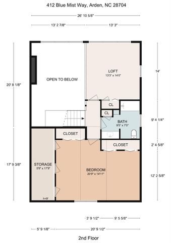 412 Blue Mist Way, Arden, NC 28704