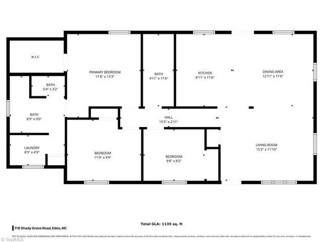 118 Shady Grove Road, Eden, NC 27288