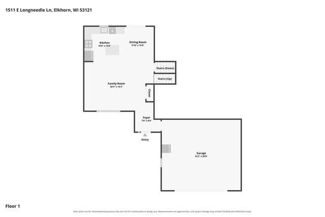 1511 E Longneedle LANE, Elkhorn, WI 53121