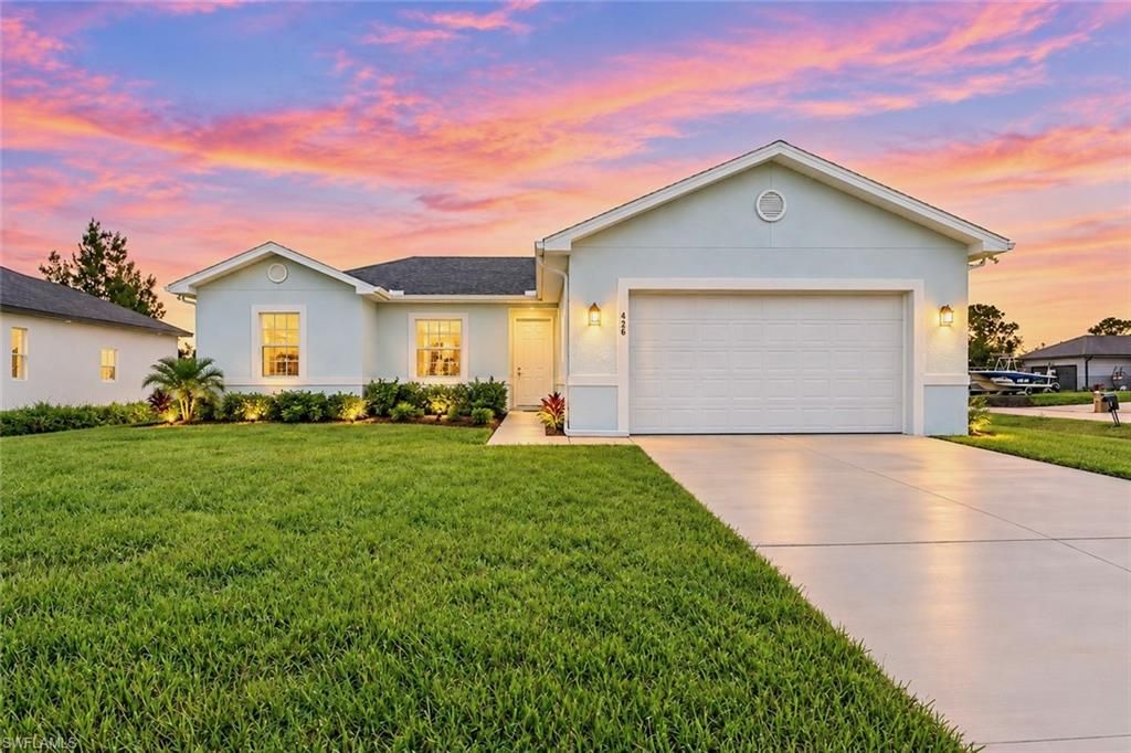 426 Mercedes CT, LEHIGH ACRES, FL 33972 — exterior