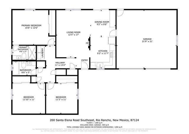 200 Santa Elena Road SE, Rio Rancho, NM 87124