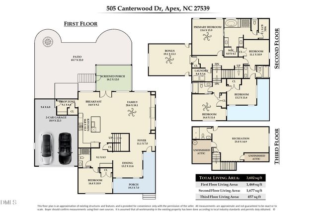 505 Canterwood Drive, Apex, NC 27539