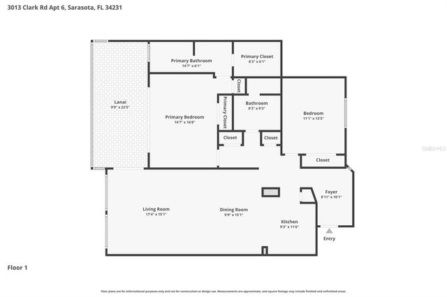 3013 CLARK ROAD 6, Sarasota, FL 34231