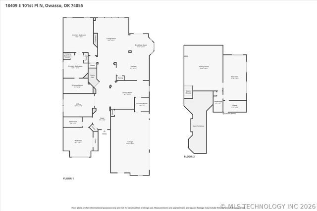 18409 E 101st Place North, Owasso, OK 74055