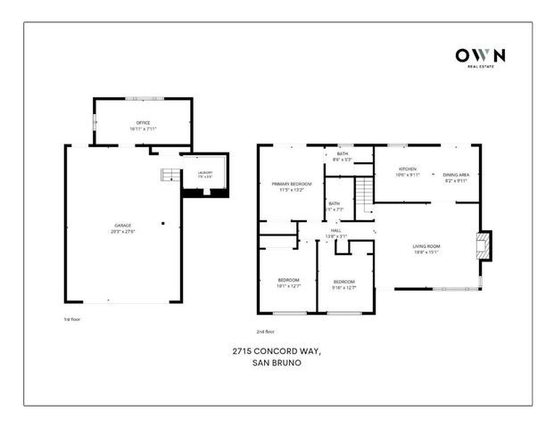 2715 Concord Way, San Bruno, CA 94066
