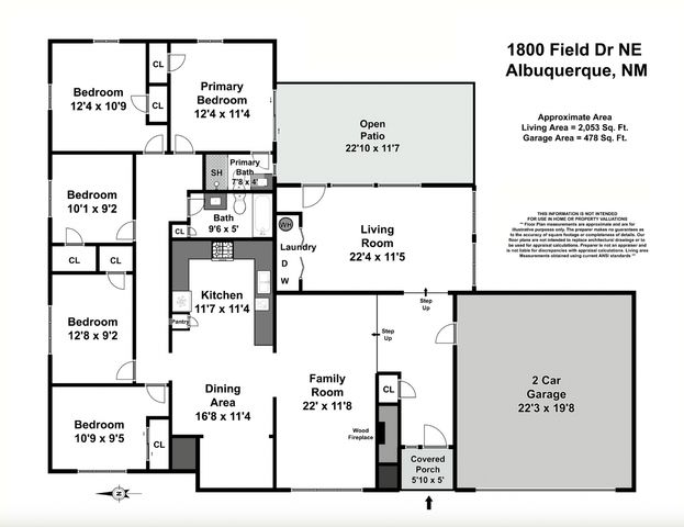 1800 Field Drive NE, Albuquerque, NM 87112