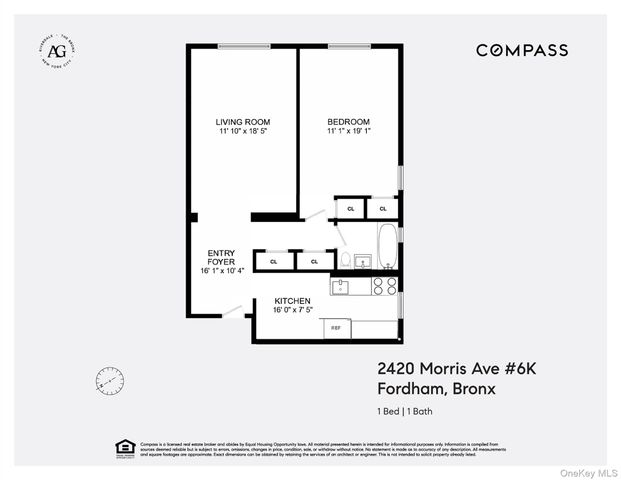 2420 Morris Avenue 6K, Bronx, NY 10468