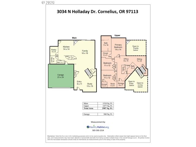 3034 N HOLLADAY Dr, Cornelius, OR 97113